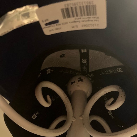 LA DODGERS ON FIELD HEAD GEAR NEW ERA 39 THIRTY SMALL-MEDIUM 2022 MLB CLUBHOUSE - Picture 4 of 5